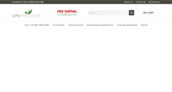 Desktop Screenshot of lifeproducts.com